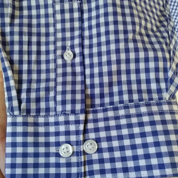 New Galaxy by Harvic Slim Fit Checkered Button Down Shirt 4XL - Picture 10 of 14